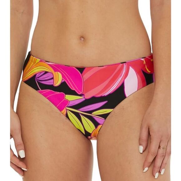 Trina Turk Swim Women's Monaco Hipster Floral Reversible Swim Bottom Size 4. NWT - Picture 1 of 15